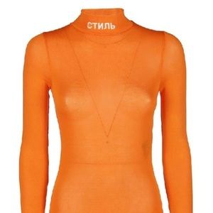 Heron Preston Long sleeve bodysuit (Good Condition)